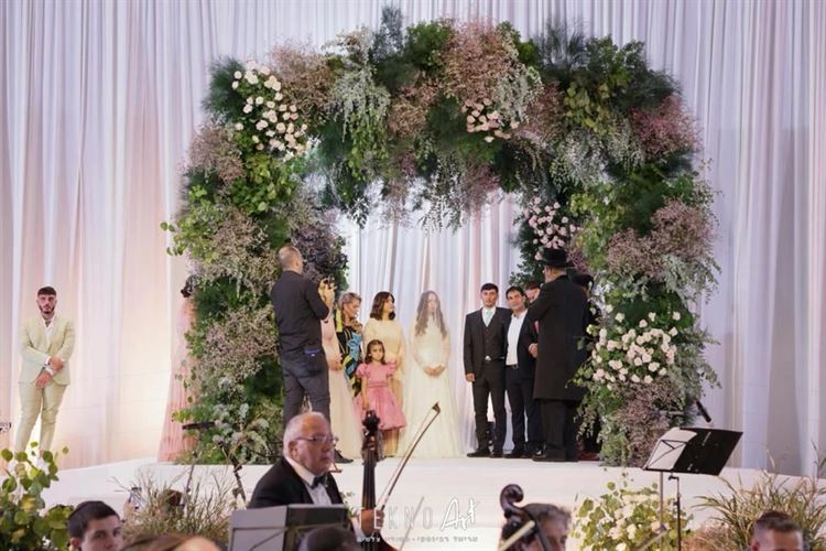 החתונה של אסתר פדידה וגל אריאל (צילום: אריאל רבינסקי)