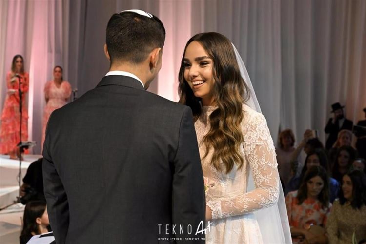 החתונה של אסתר פדידה וגל אריאל (צילום: אריאל רבינסקי)