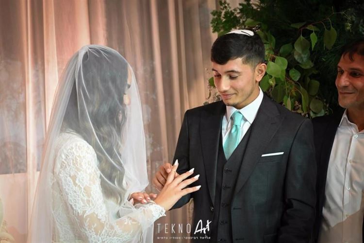 החתונה של אסתר פדידה וגל אריאל (צילום: אריאל רבינסקי)