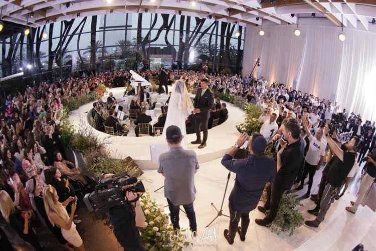 החתונה של אסתר פדידה וגל אריאל (צילום: אריאל רבינסקי)