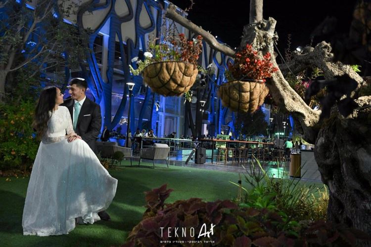 החתונה של אסתר פדידה וגל אריאל (צילום: אריאל רבינסקי)