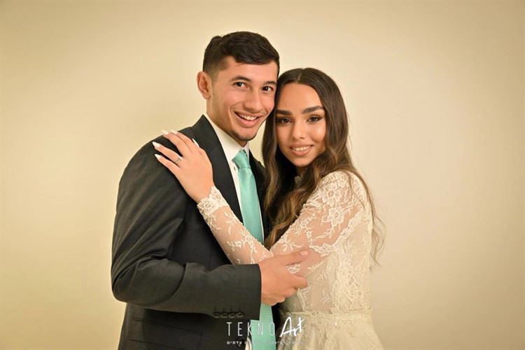 החתונה של אסתר פדידה וגל אריאל (צילום: אריאל רבינסקי)