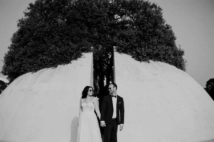 החתונה של דנה מסורי ובועז לוי (צילום: איציק בן דוסא)