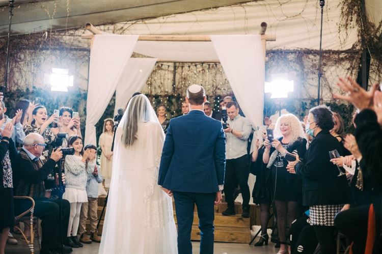 החתונה של דנה מסורי ובועז לוי (צילום: איציק בן דוסא)