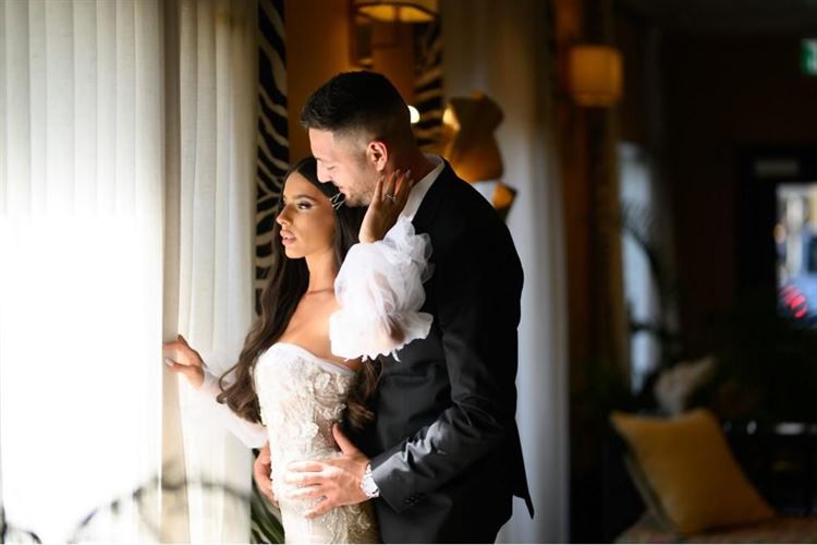 החתונה של ענבל חכמון ומאור ג'נח (צילום: אלעד סאסי)