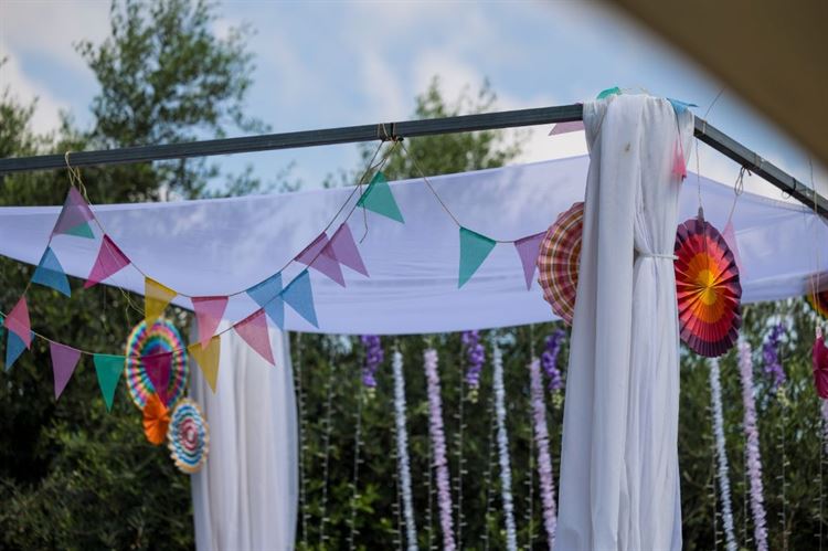 חתונת שישי בצהריים במתחם האירועים 'יונו' (צילום: יחצ)