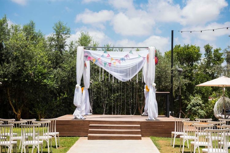 חתונת שישי בצהריים במתחם האירועים 'יונו' (צילום: יחצ)