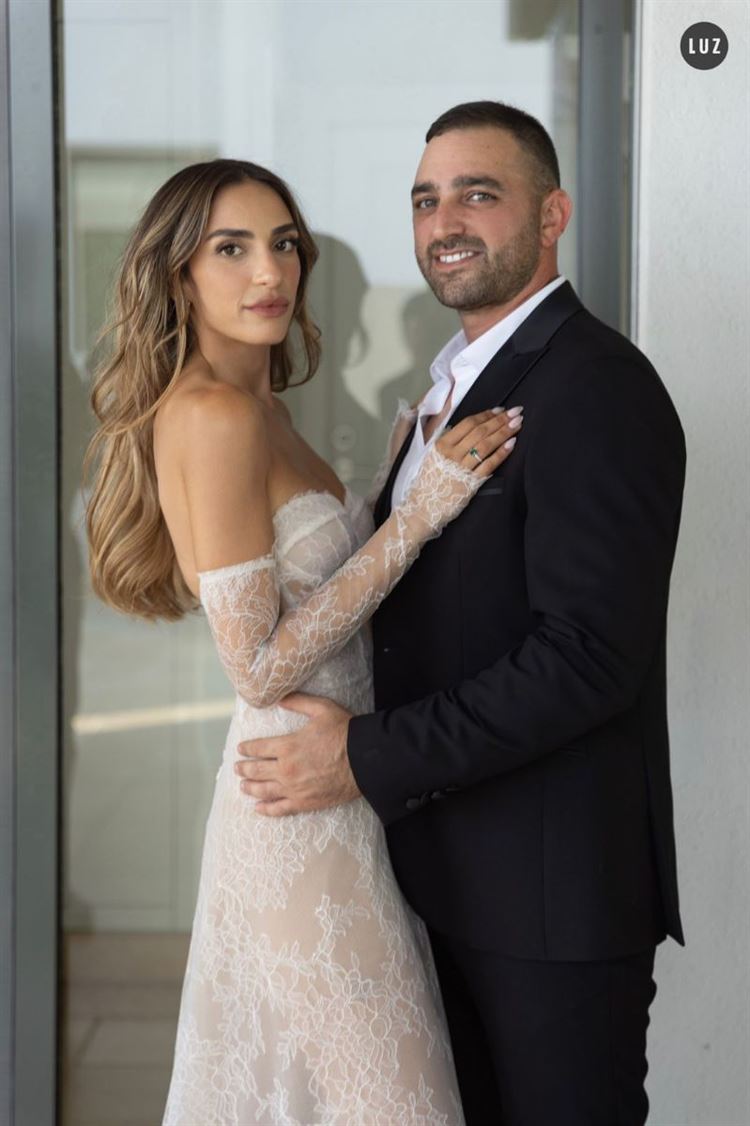 החתונה של רותם שאטו ודור פסטרנק (צילום: לוז)