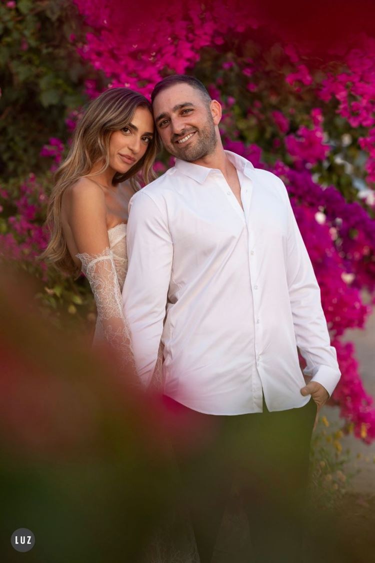 החתונה של רותם שאטו ודור פסטרנק (צילום: לוז)