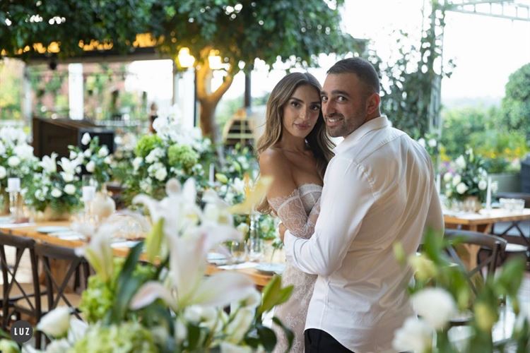 החתונה של רותם שאטו ודור פסטרנק (צילום: לוז)