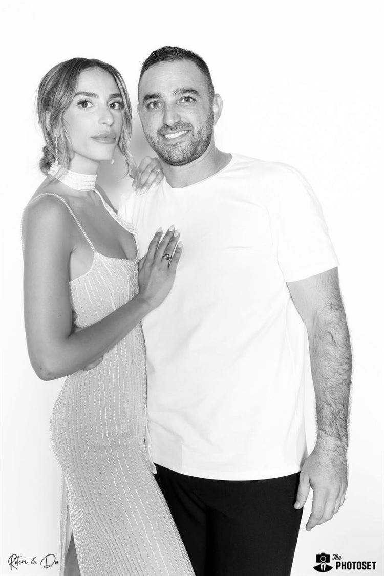 החתונה של רותם שאטו ודור פסטרנק (צילום: לוז)