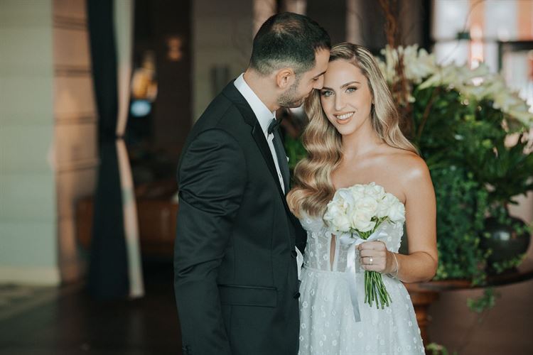 החתונה של שיר רוזנטל ותומר לוי (צילום: אנדריי אברמוב)