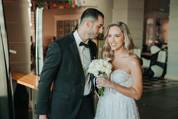 החתונה של שיר רוזנטל ותומר לוי (צילום: אנדריי אברמוב)