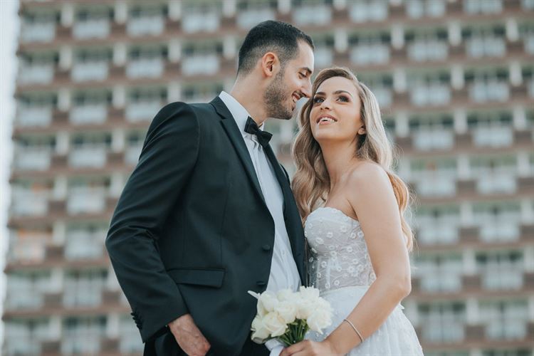 החתונה של שיר רוזנטל ותומר לוי (צילום: אנדריי אברמוב)