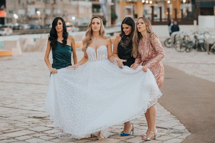 החתונה של שיר רוזנטל ותומר לוי (צילום: אנדריי אברמוב)