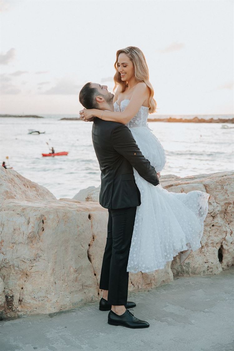 החתונה של שיר רוזנטל ותומר לוי (צילום: אנדריי אברמוב)