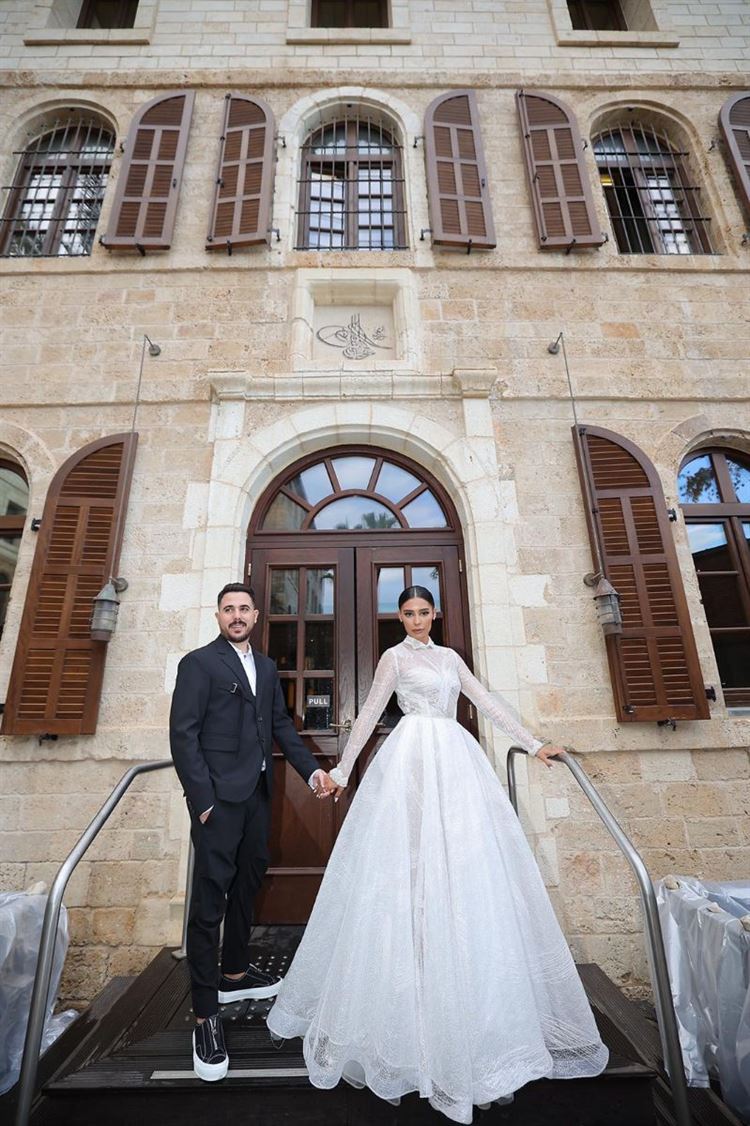 החתונה של זוהר אדרי ומור בן אבו (צילום: שי אסייג)