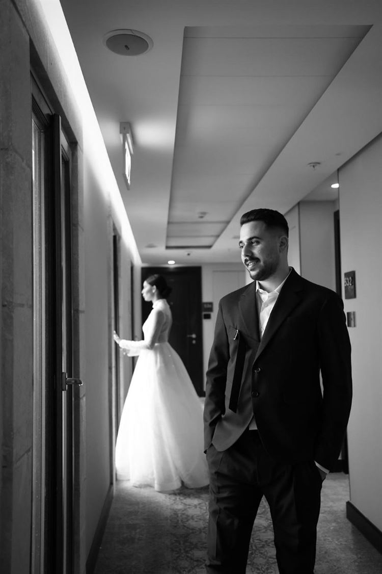 החתונה של זוהר אדרי ומור בן אבו (צילום: שי אסייג)