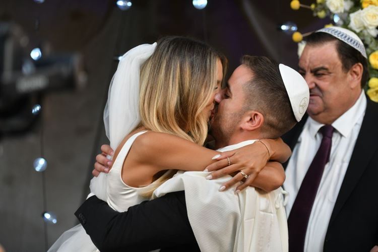 החתונה של יובל פרץ ואביתר כהן (צילום: יניר סלע)