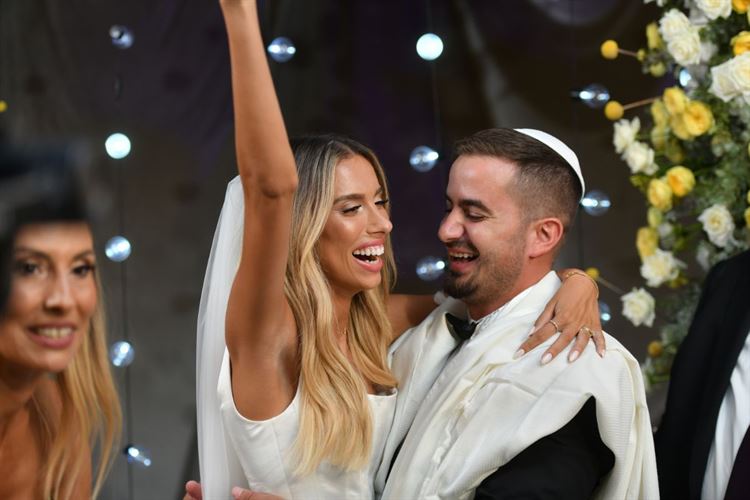 החתונה של יובל פרץ ואביתר כהן (צילום: יניר סלע)