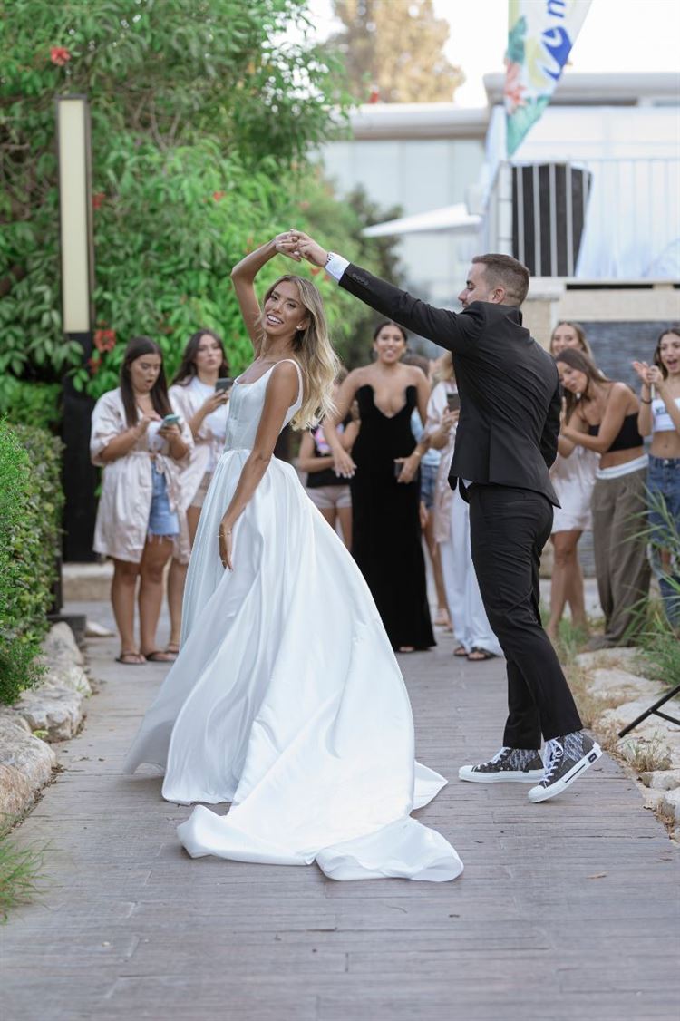 החתונה של יובל פרץ ואביתר כהן (צילום: יניר סלע)