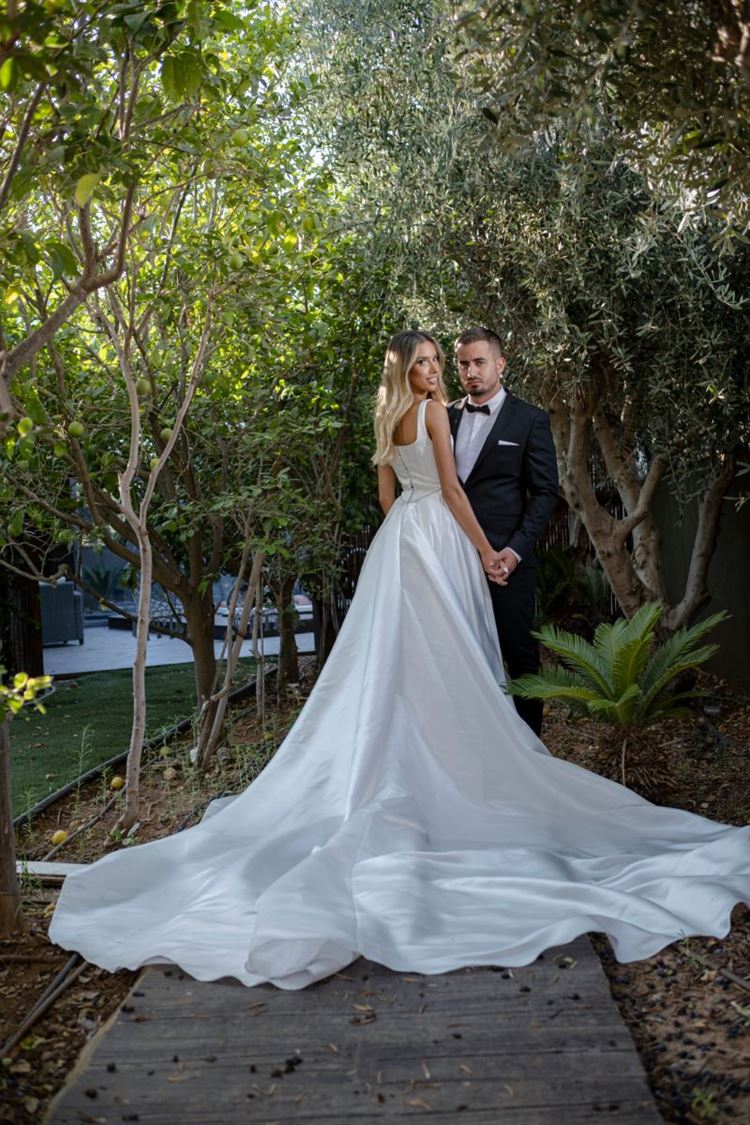 החתונה של יובל פרץ ואביתר כהן (צילום: יניר סלע)