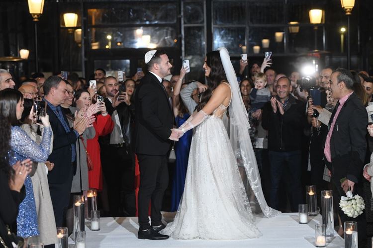 החתונה של שקד סעדון ועידן שוחט (צילום: אספוסה)