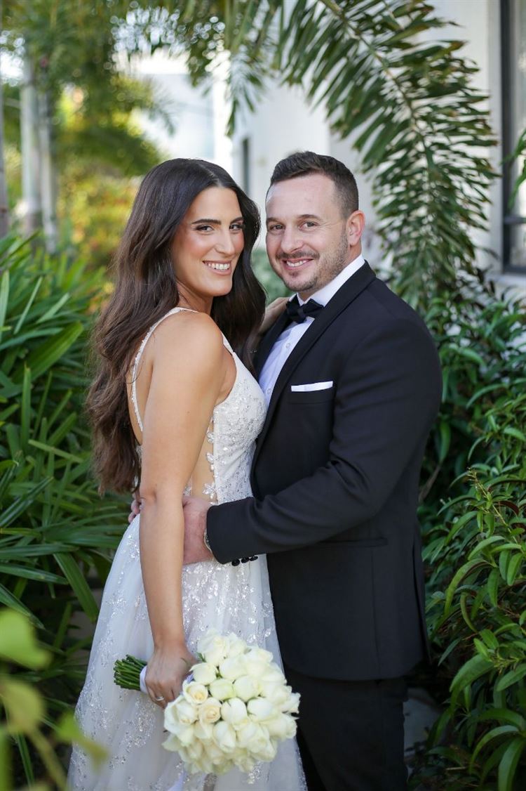 החתונה של שקד סעדון ועידן שוחט (צילום: אספוסה)