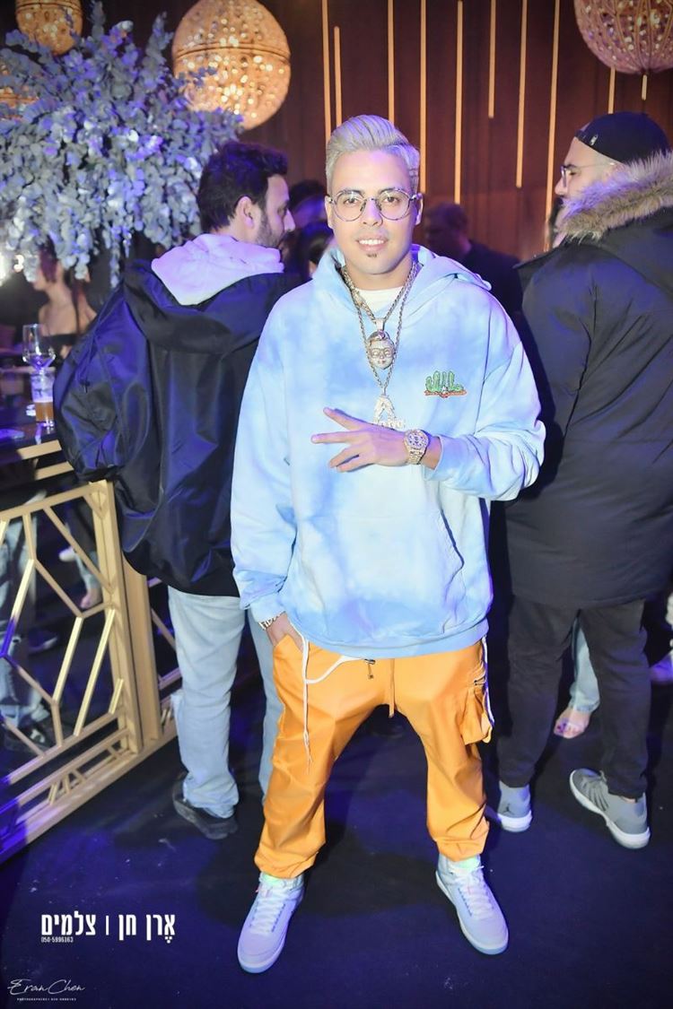 גם סטטיק פה, מסיבת ההפתעה של איתי לוי (צילום: ארן חן)