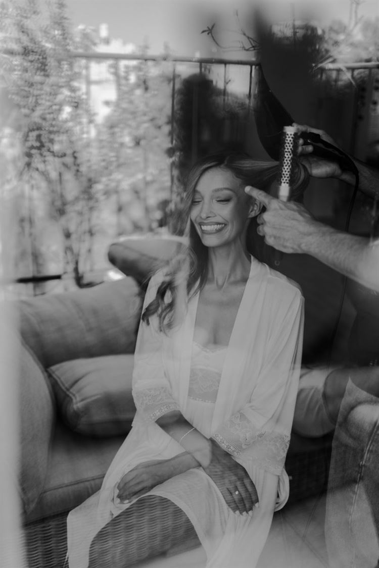 החתונה של נטלי פיץ ושי מסינטר (צילום: pacana weddings)