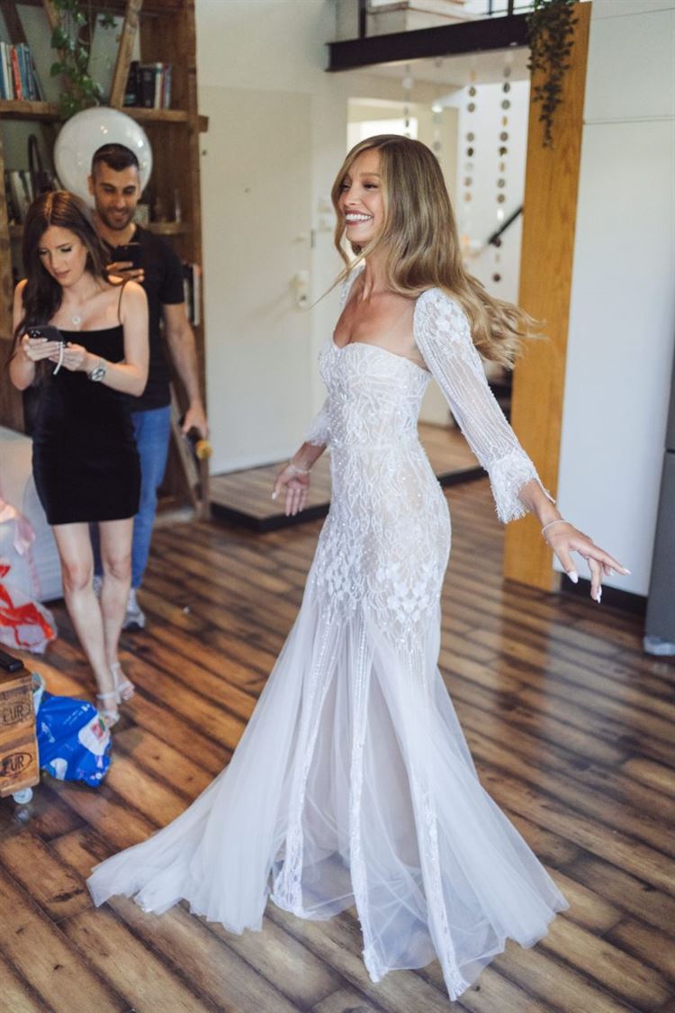 החתונה של נטלי פיץ ושי מסינטר (צילום: pacana weddings)