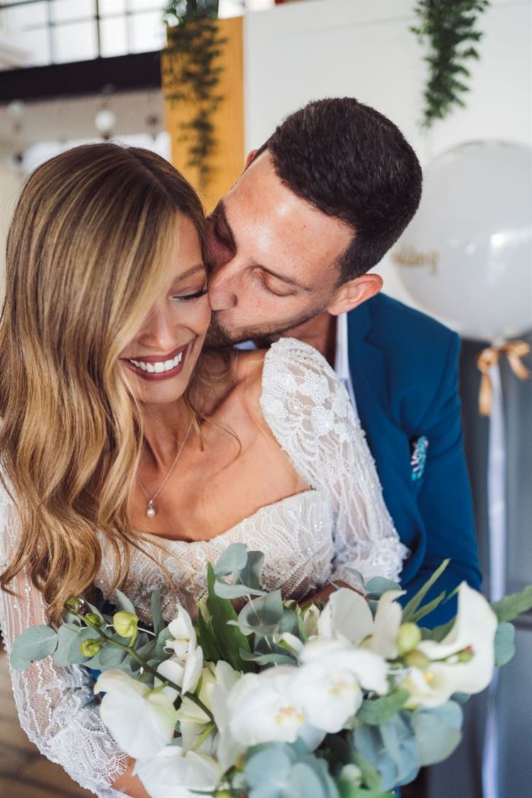 החתונה של נטלי פיץ ושי מסינטר (צילום: pacana weddings)