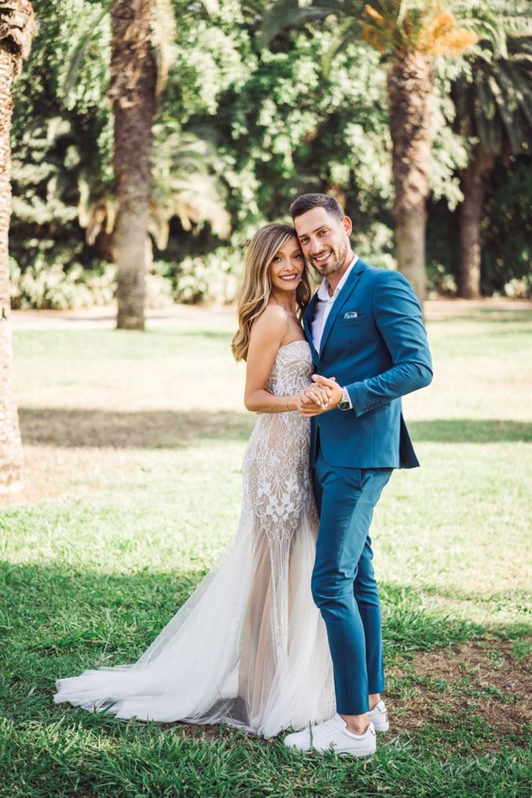 החתונה של נטלי פיץ ושי מסינטר (צילום: pacana weddings)