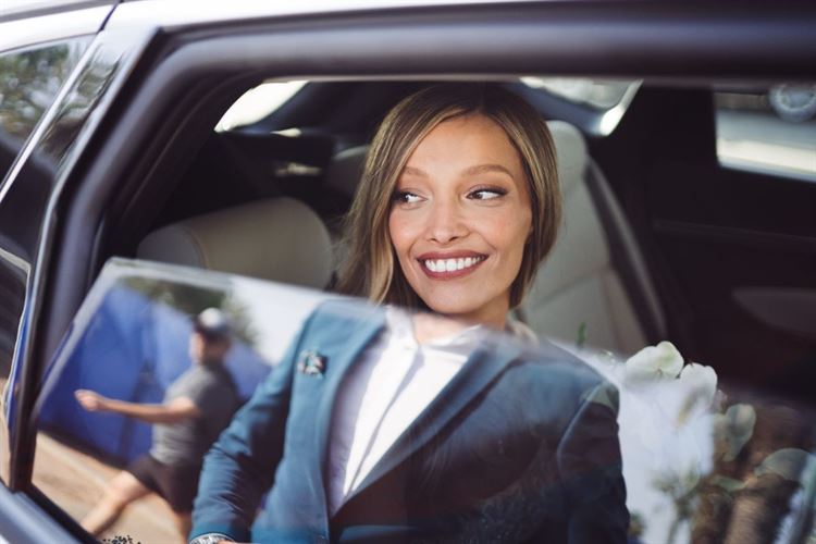 החתונה של נטלי פיץ ושי מסינטר (צילום: pacana weddings)