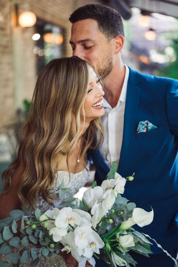 החתונה של נטלי פיץ ושי מסינטר (צילום: pacana weddings)