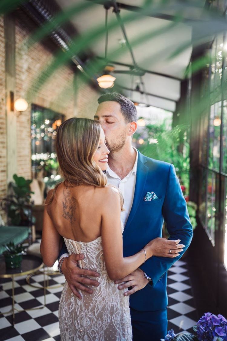 החתונה של נטלי פיץ ושי מסינטר (צילום: pacana weddings)