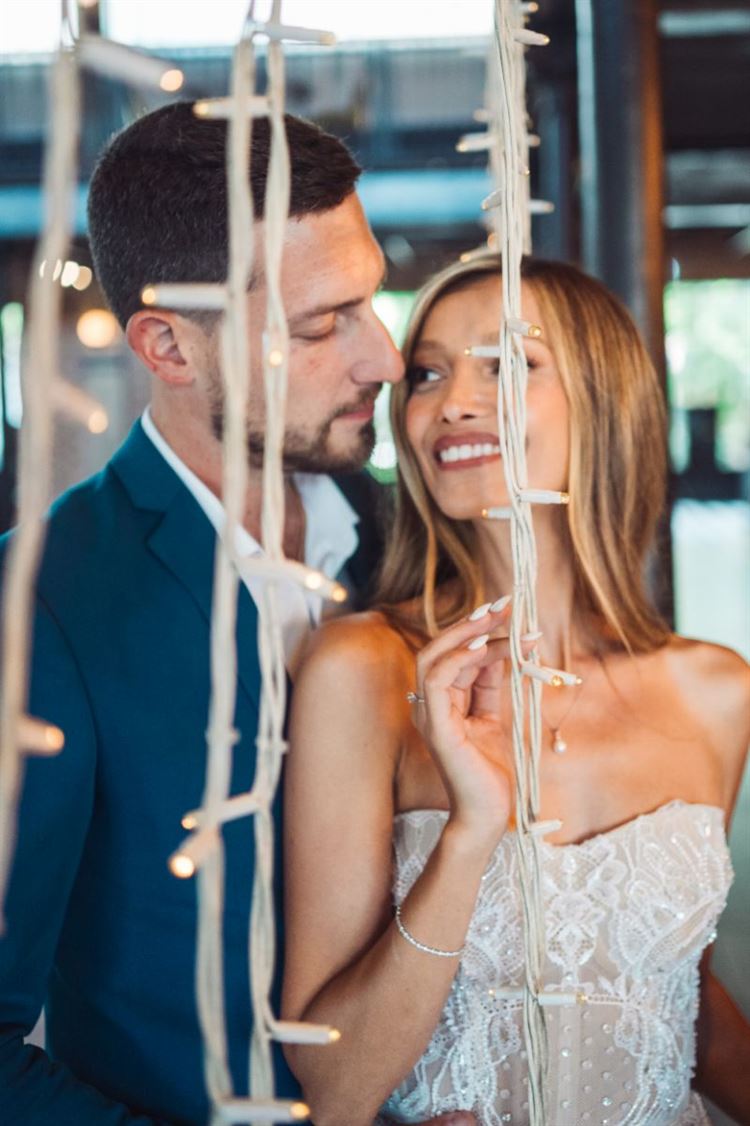 החתונה של נטלי פיץ ושי מסינטר (צילום: pacana weddings)