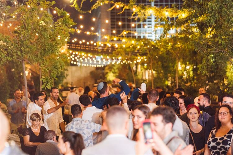 החתונה של נטלי פיץ ושי מסינטר (צילום: pacana weddings)