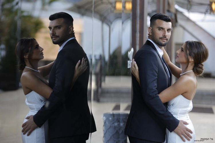 החתונה של מאי גבאי ואור אלקבץ (צילום: גל הפקות)