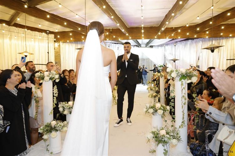 החתונה של מאי גבאי ואור אלקבץ (צילום: גל הפקות)