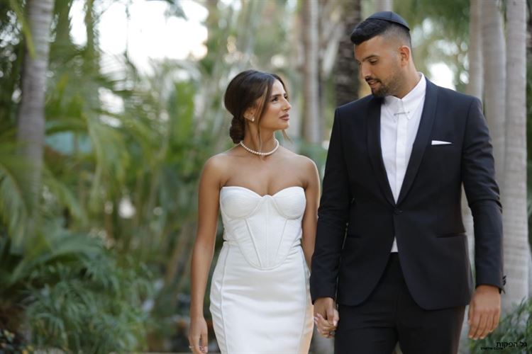 החתונה של מאי גבאי ואור אלקבץ (צילום: גל הפקות)