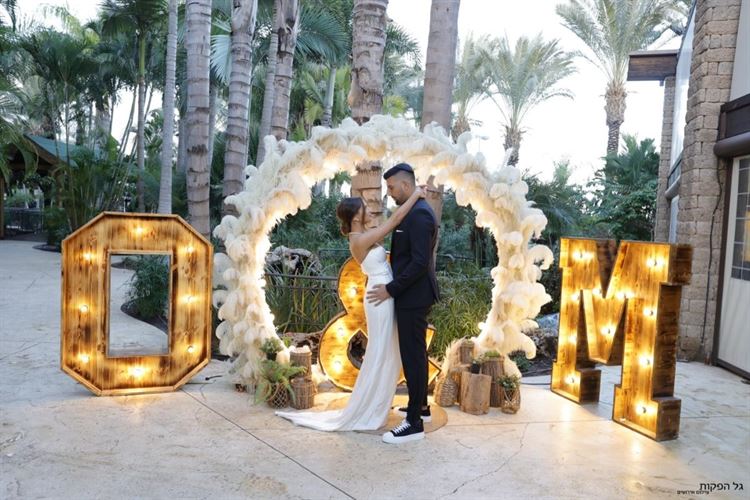 החתונה של מאי גבאי ואור אלקבץ (צילום: גל הפקות)