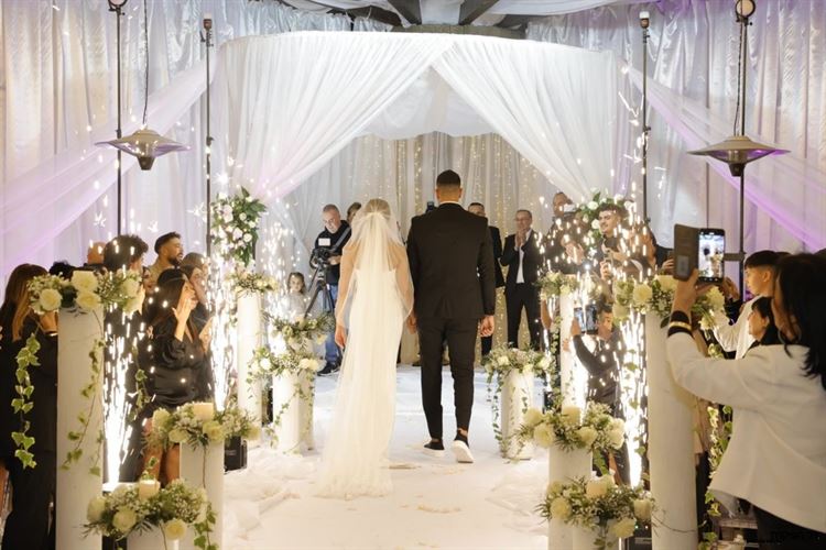 החתונה של מאי גבאי ואור אלקבץ (צילום: גל הפקות)