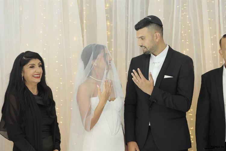 החתונה של מאי גבאי ואור אלקבץ (צילום: גל הפקות)