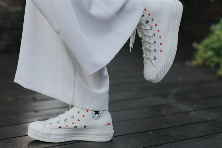 החתונה של מורן שמשילה וגיא צזנה (צילום: עידן חסון)