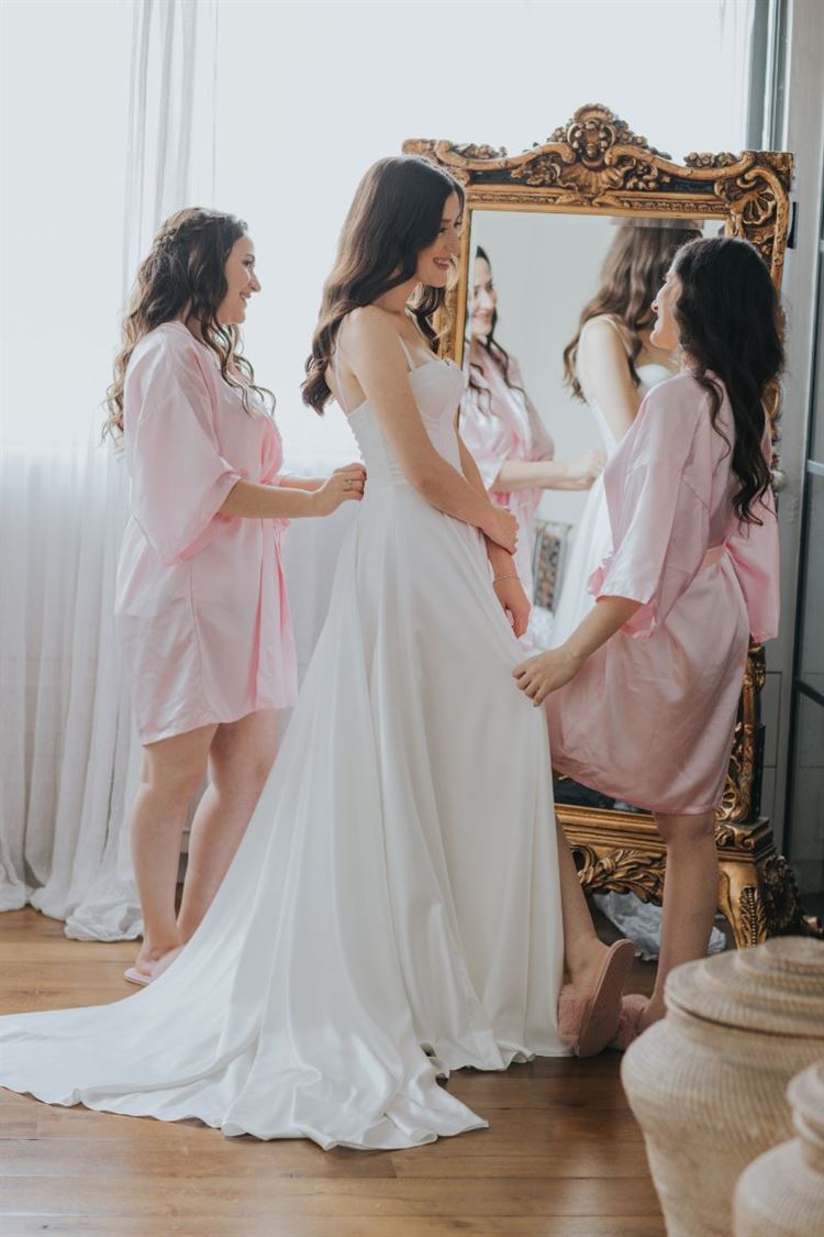 החתונה של מורן שמשילה וגיא צזנה (צילום: עידן חסון)