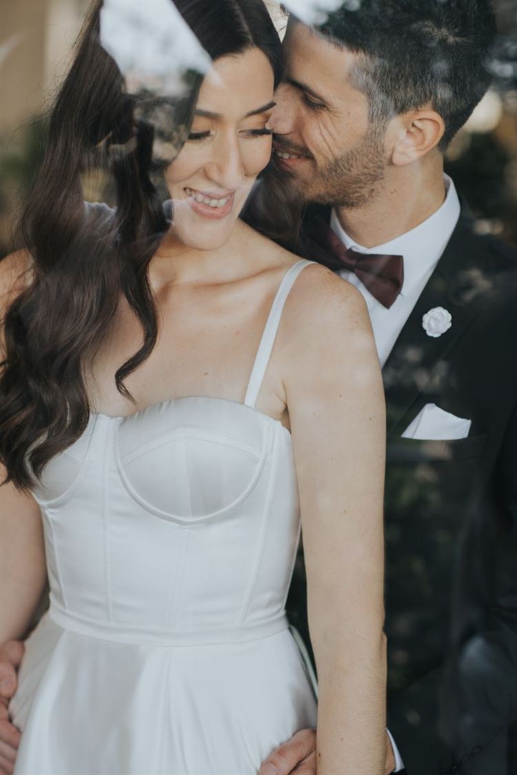 החתונה של מורן שמשילה וגיא צזנה (צילום: עידן חסון)