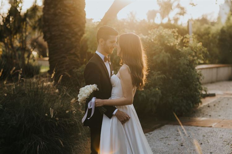 החתונה של מורן שמשילה וגיא צזנה (צילום: עידן חסון)