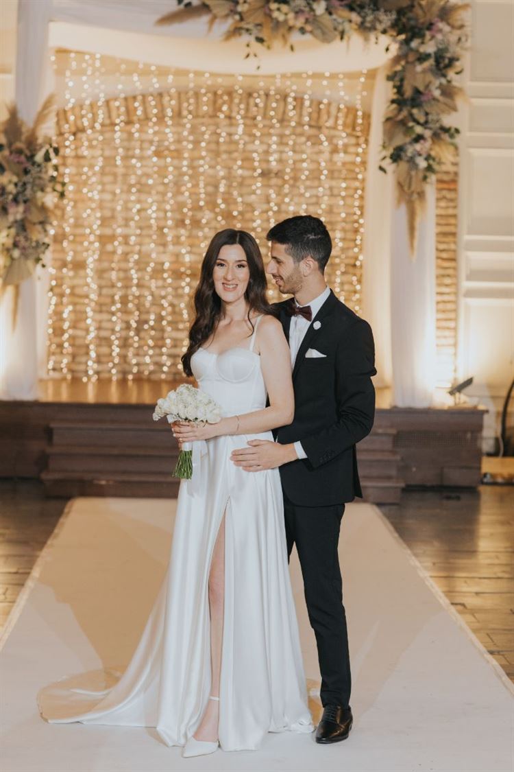 החתונה של מורן שמשילה וגיא צזנה (צילום: עידן חסון)