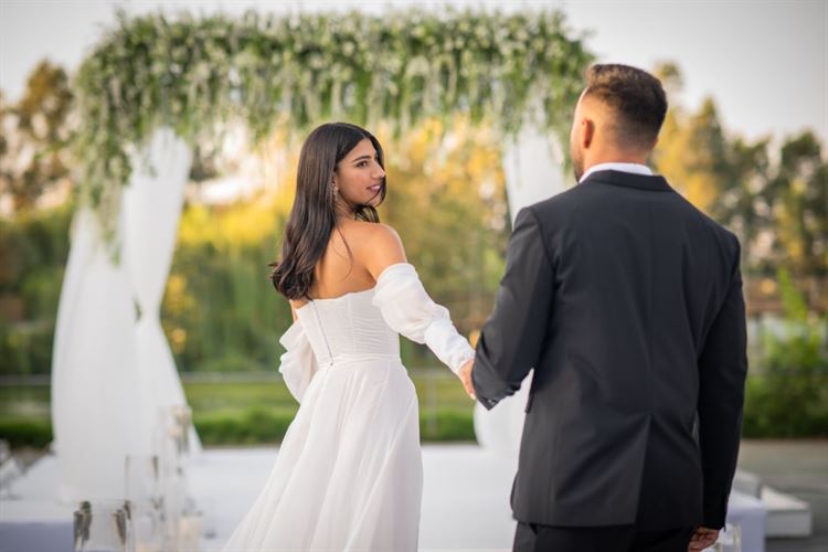 החתונה של רון ושי טסה (צילום: חיים אפריאט)